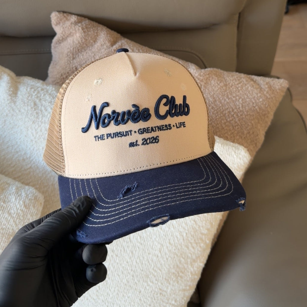 Norvèe Club Hat - Navy Blue