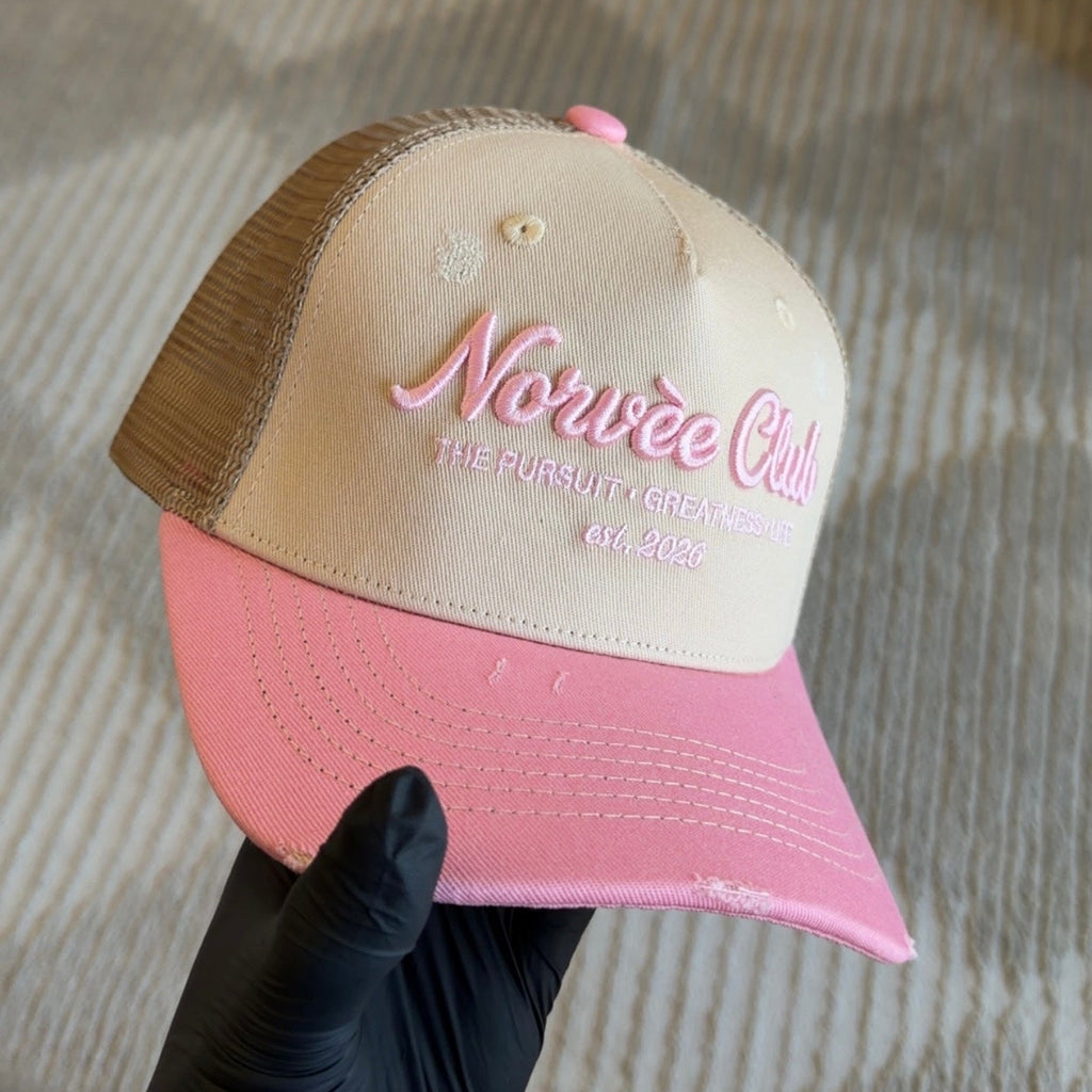 Norvèe Club Hat - Pink