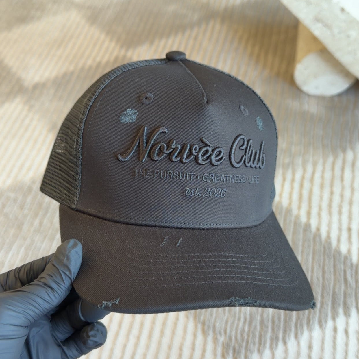 Norvèe Club Hat - 360 Black