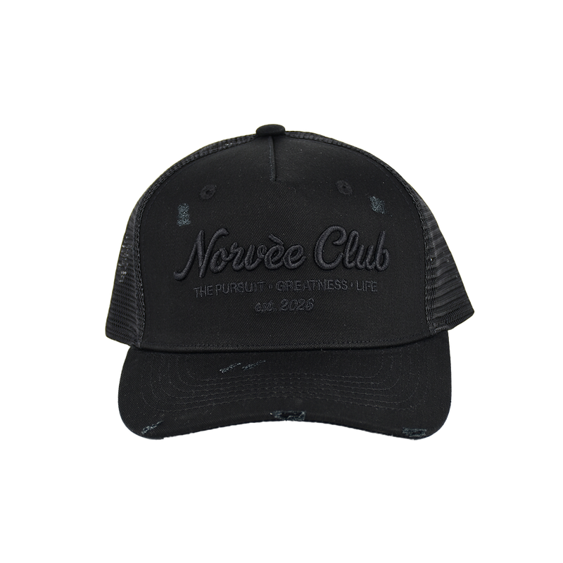 Norvèe Club Hat - 360 Black