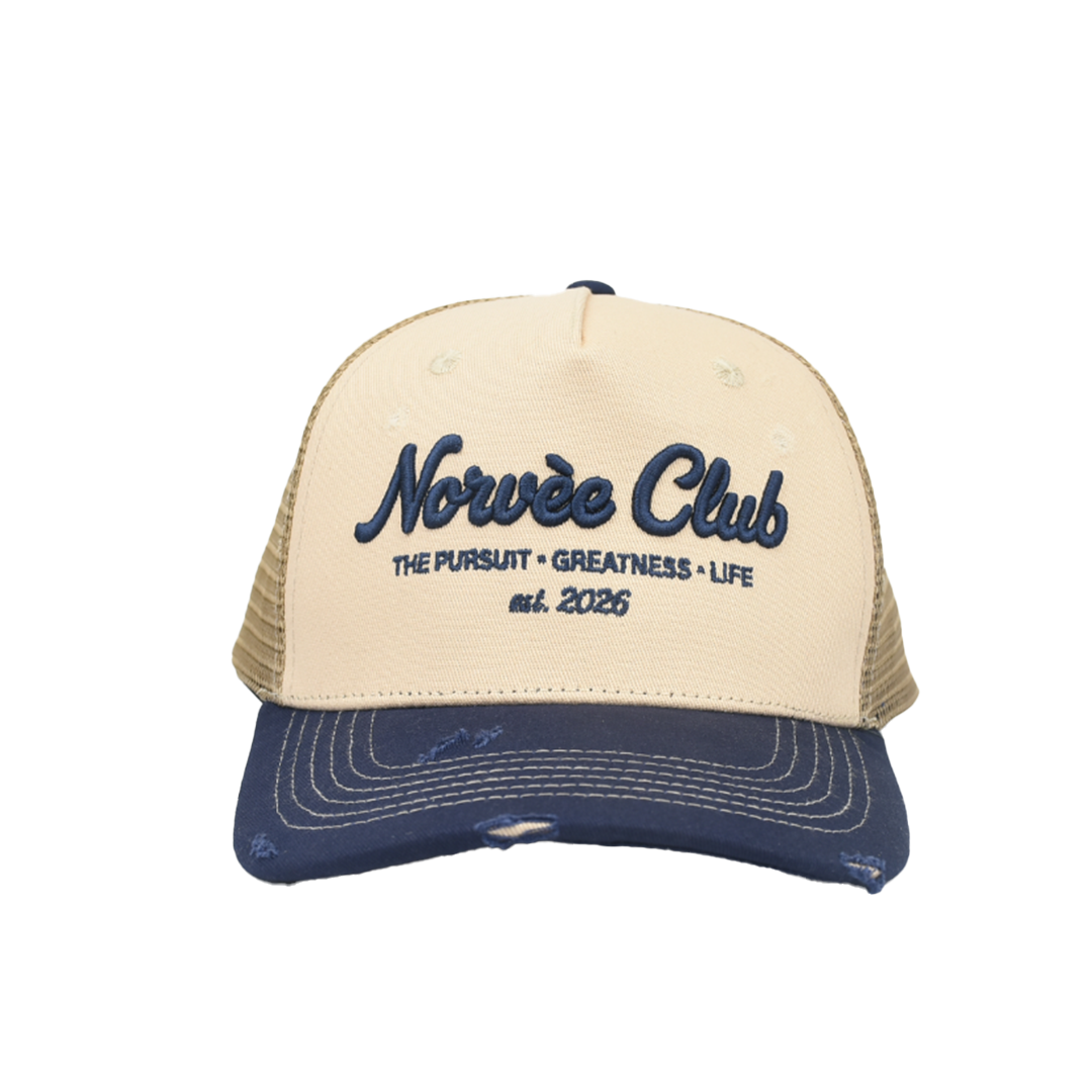 Norvèe Club Hat - Navy Blue