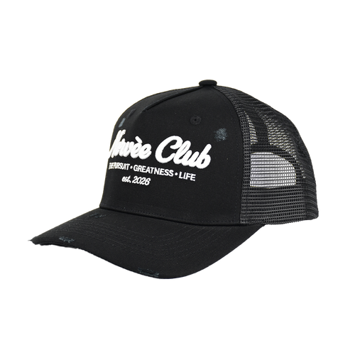 Norvèe Club Hat - Black and White